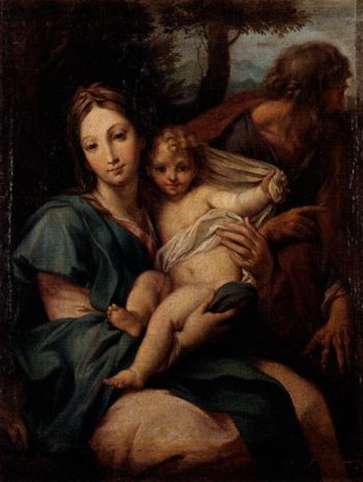 The Holy Family by Attributed to Carlo Maratta