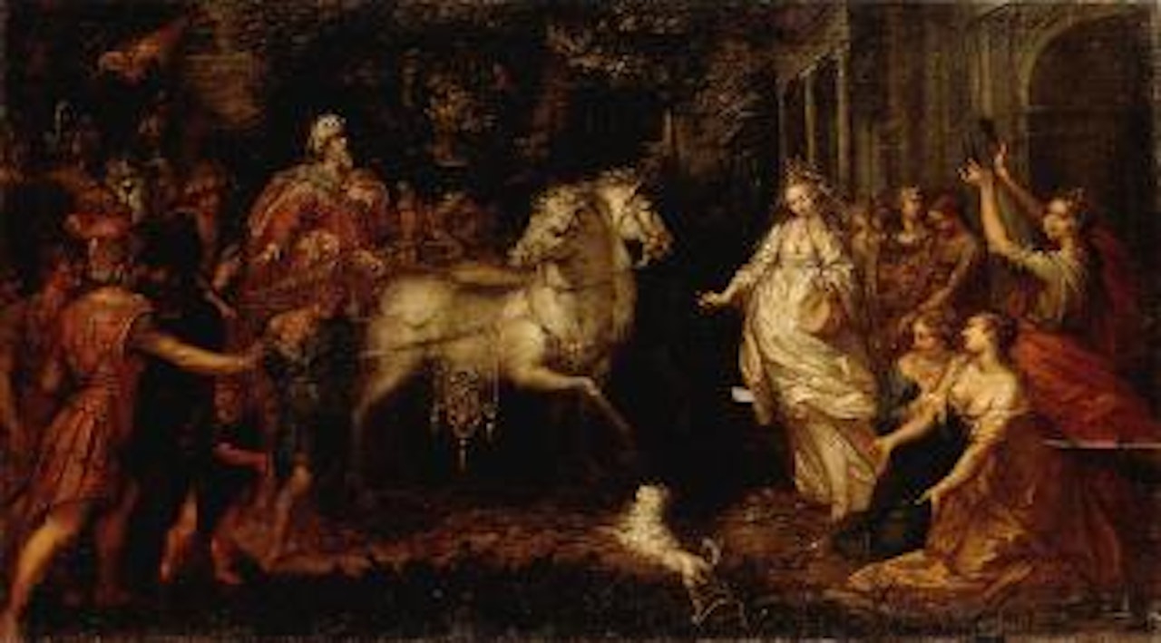 Jephthah's daughter by Pieter Franz Isaaksz