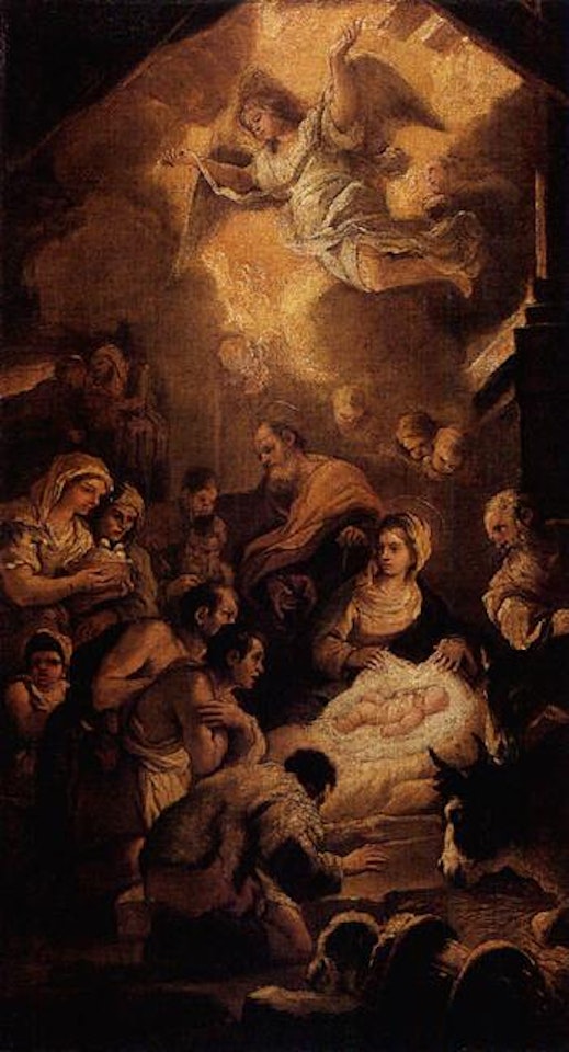 Adoration of the Shepherds by Circle of Luca Giordano