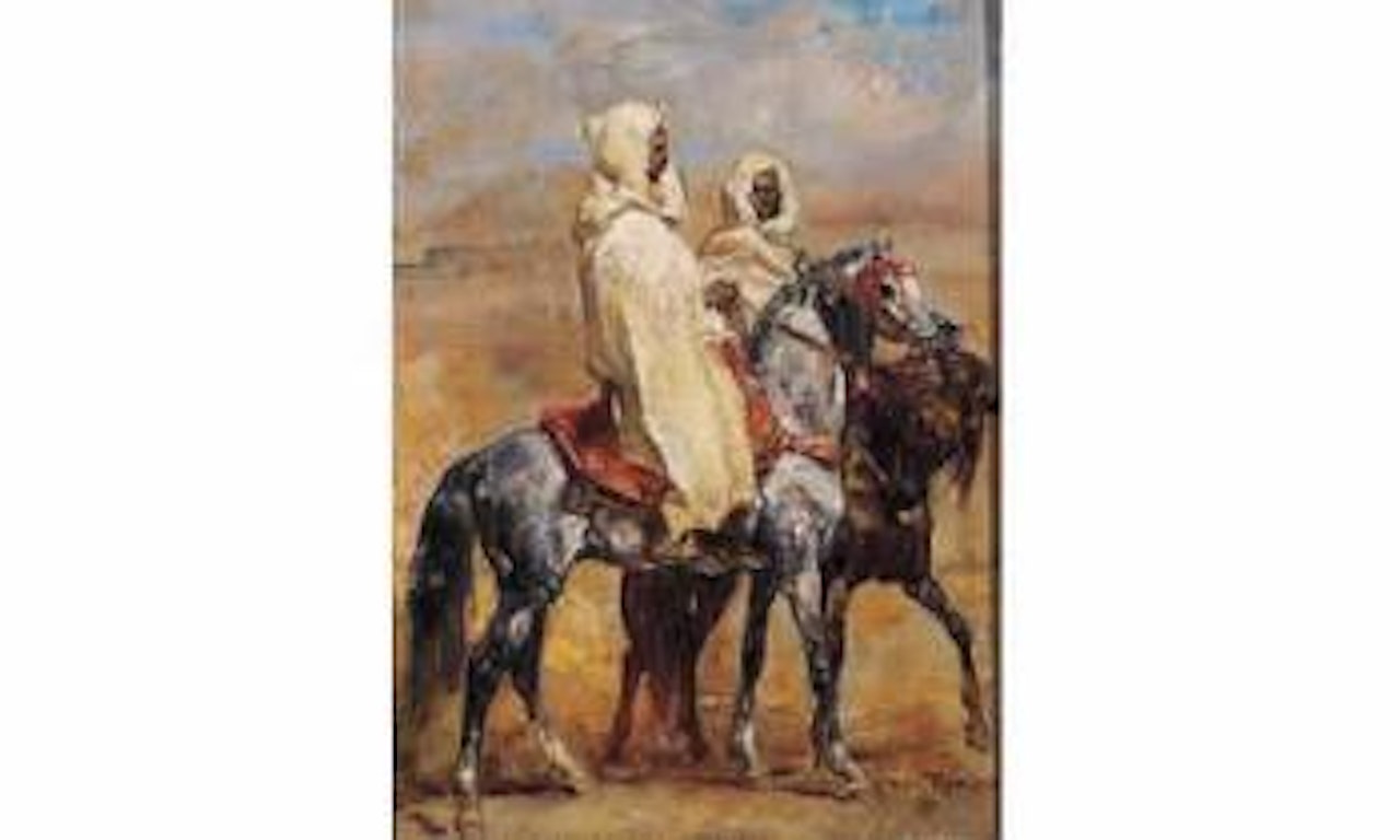 Cavaliers marocains by Henri Émilien Rousseau