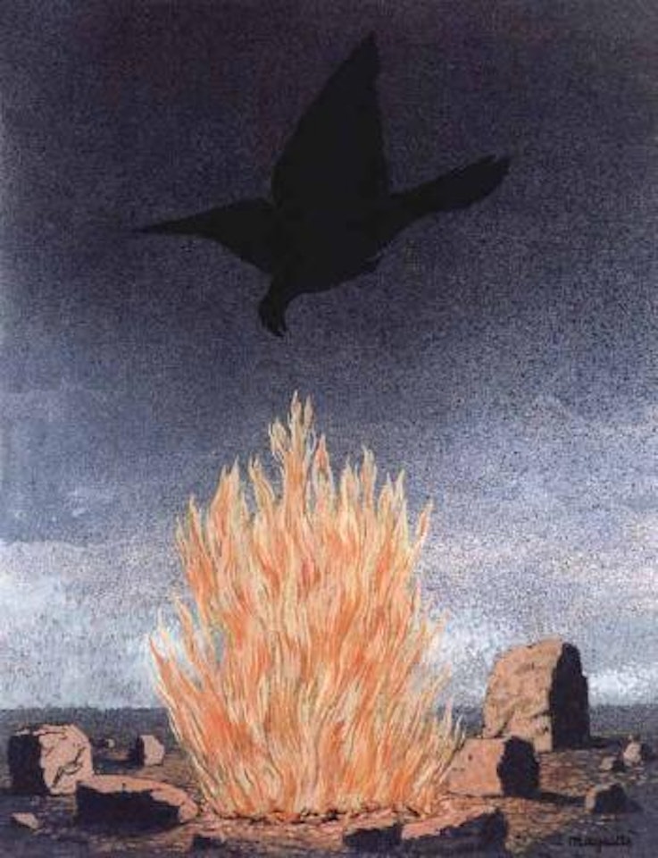 Les fanatiques by René Magritte