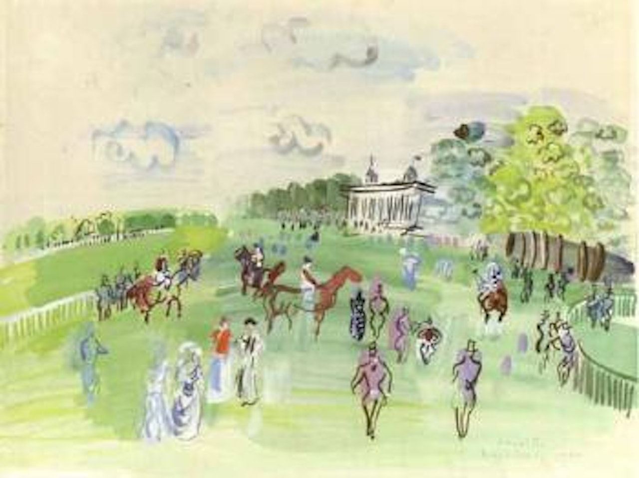 Chantilly by Raoul Dufy