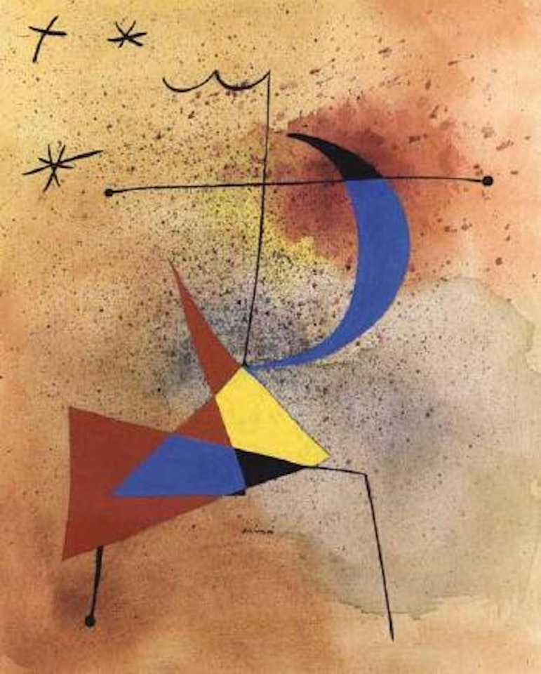 Arlequin by Joan Miró