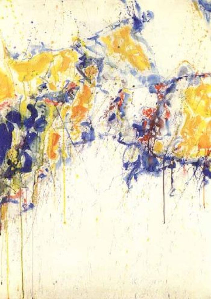 Untitled by Sam Francis