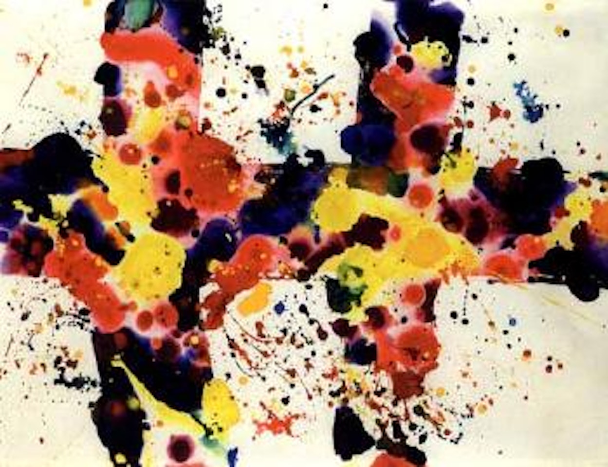 Untitled by Sam Francis