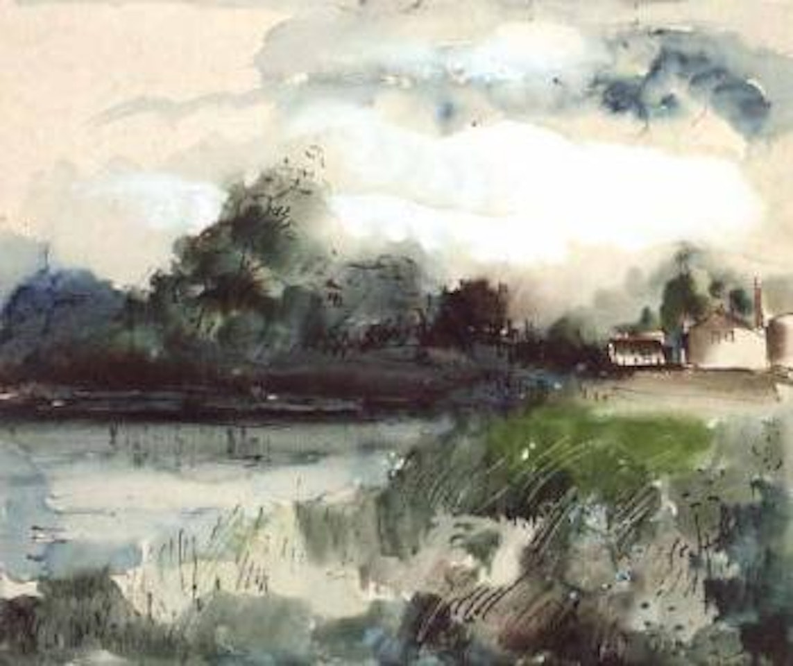 L'etang by Maurice de Vlaminck