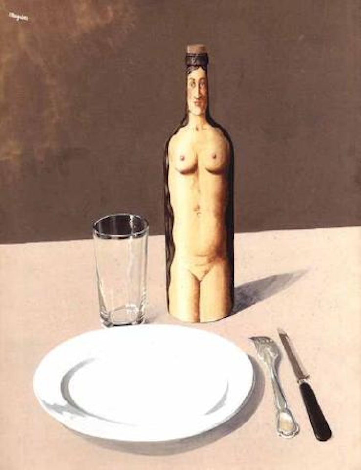 L'inspiration by René Magritte