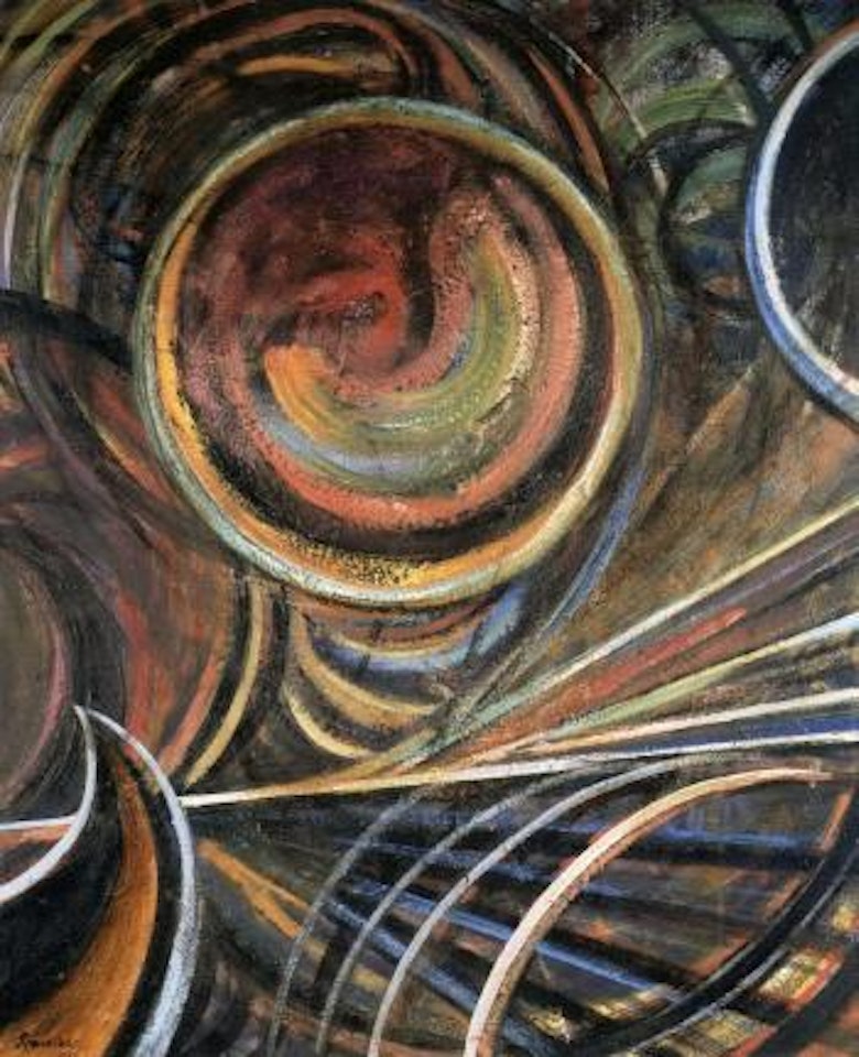 Spatial movement by David Alfaro Siqueiros