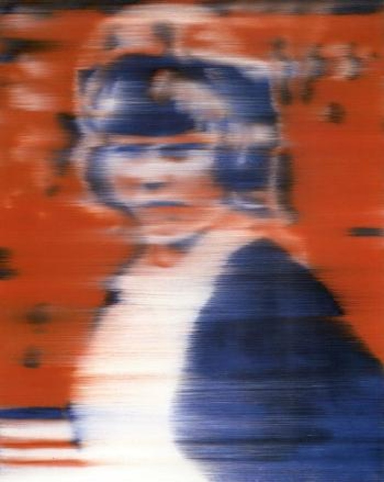 Junge Frau, bunt by Gerhard Richter