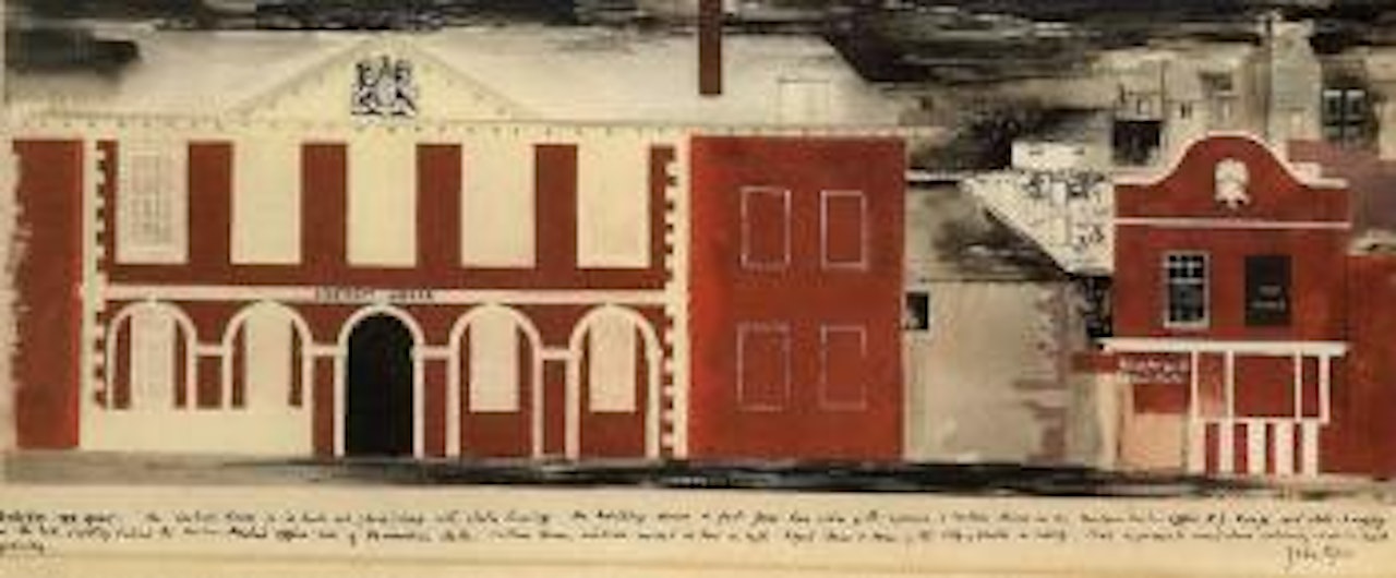 The quay, Exeter by John Piper