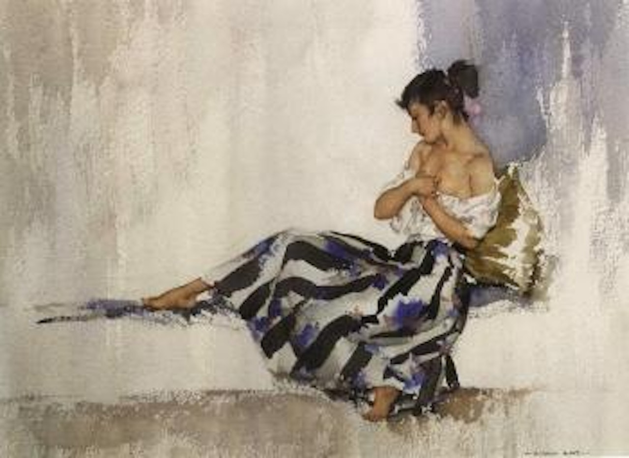 Vignette: Cecilia by William Russell Flint