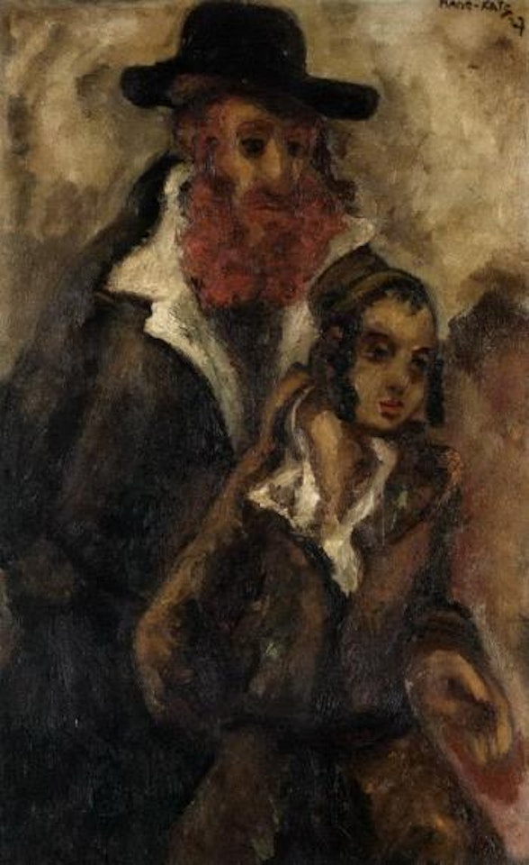 Pere et son fils by Emmanuel Mané-Katz