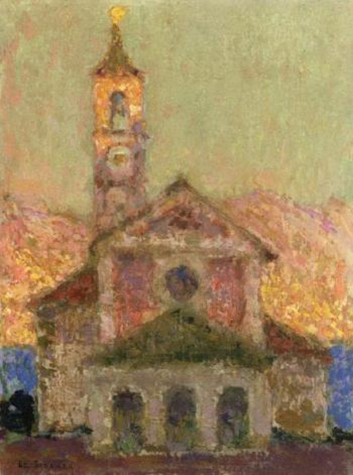 L'eglise by Henri Le Sidaner