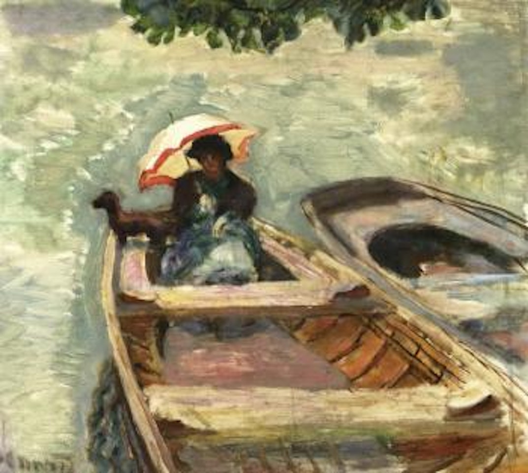 En bateau by Pierre Bonnard