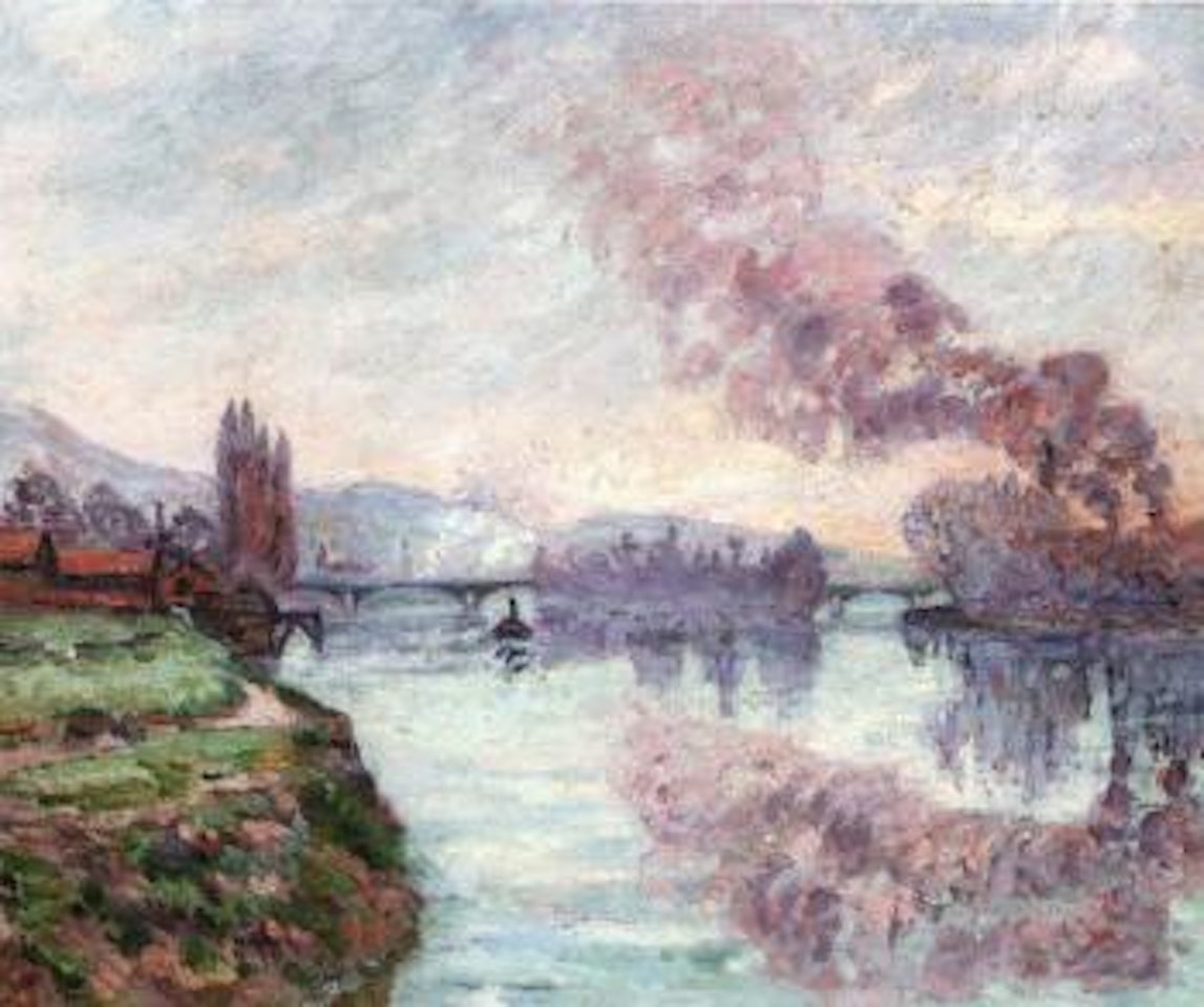Bord de la Seine aux environs de Rouen by Armand Guillaumin