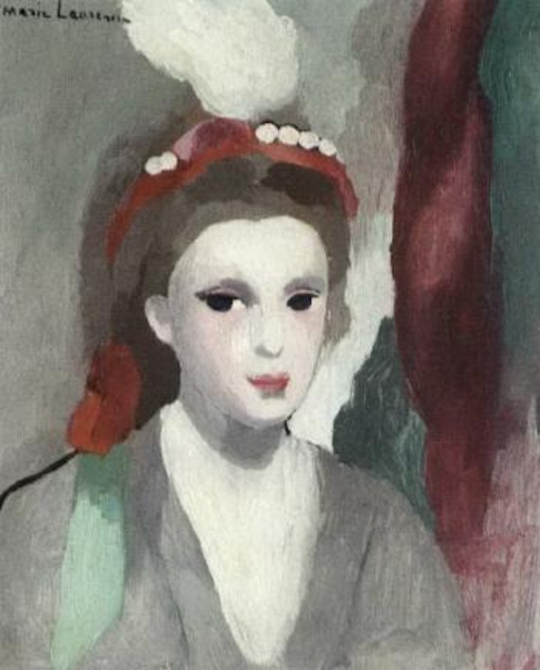 Portrait de femme by Marie Laurencin