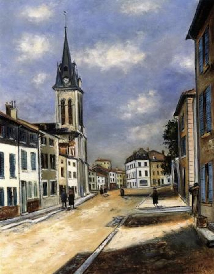 Rue de province by Maurice Utrillo