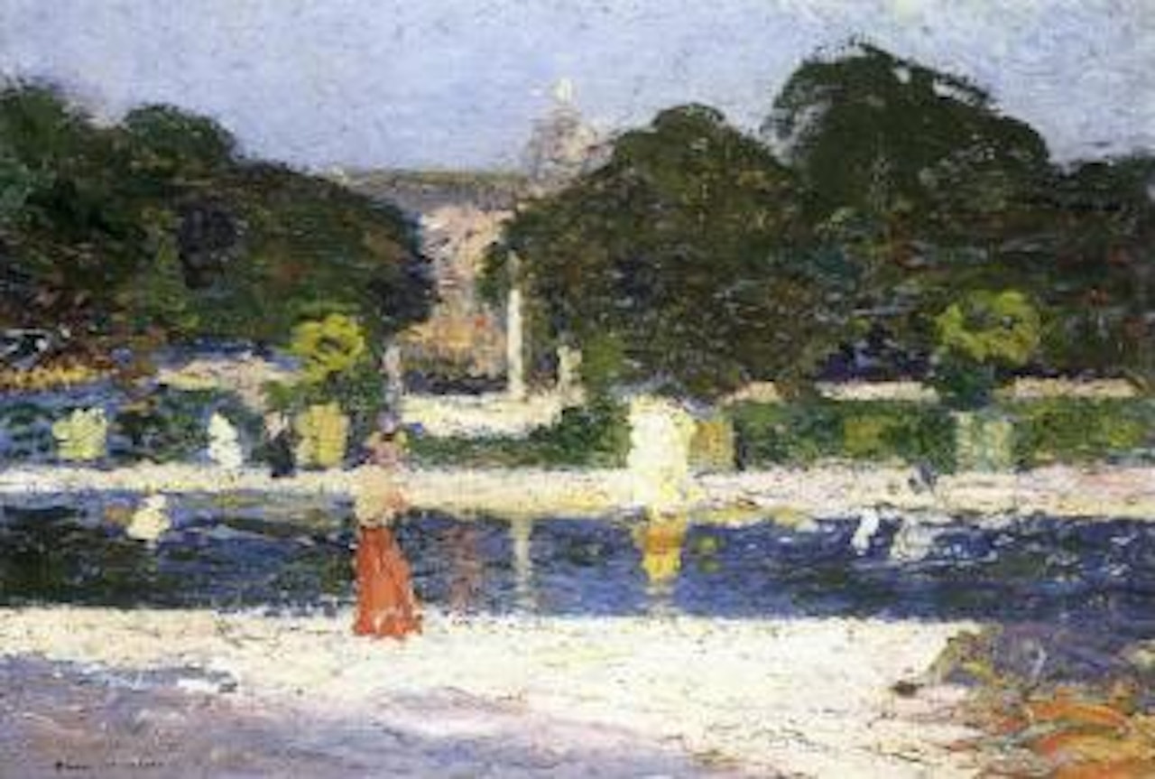 Bassin du Jardin du Luxembourg by Henri Jean Guillaume Martin