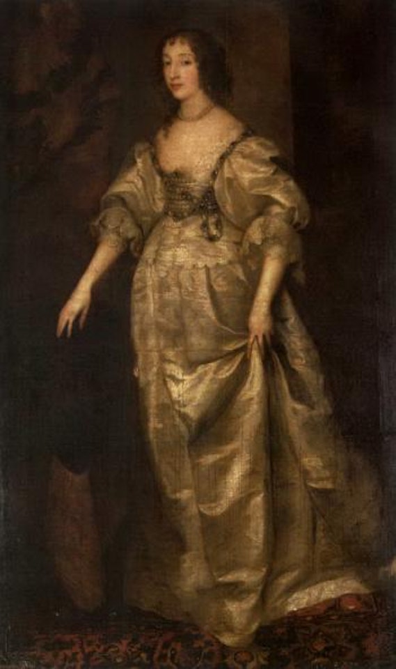 Portrait of Queen Henrietta Maria by Anthony van Dyck