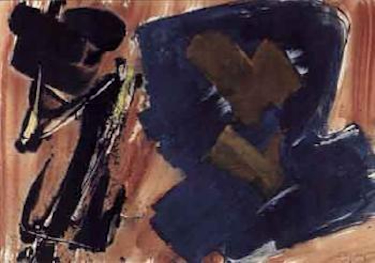 Abstract composition by Gerard Schneider