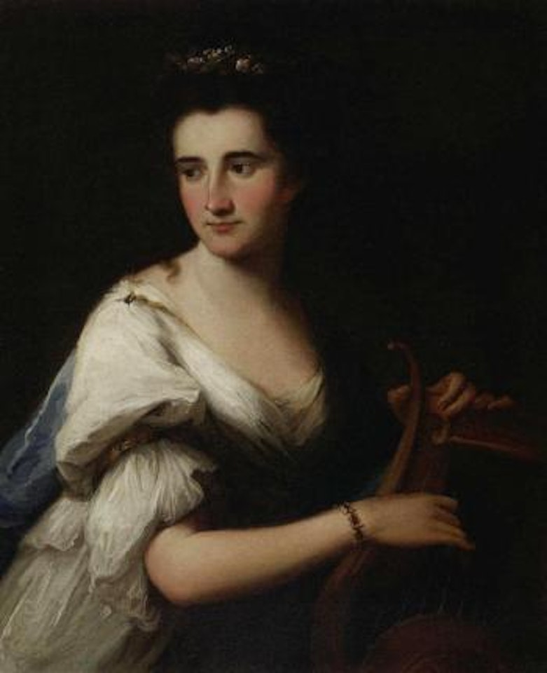 Portrait of Mrs Colley as Terpsichore by Angelica Kauffmann