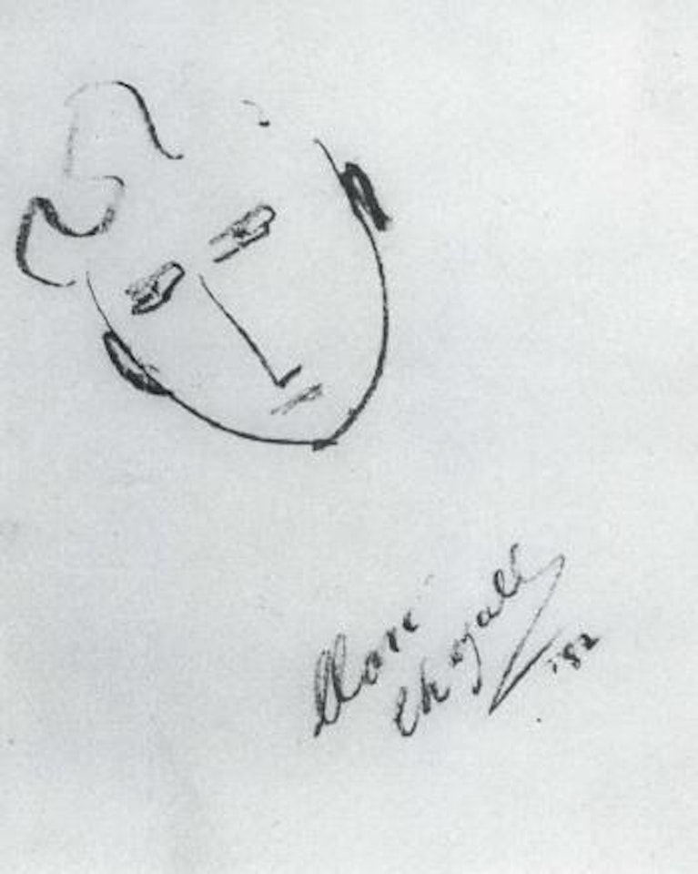 Face by Marc Chagall