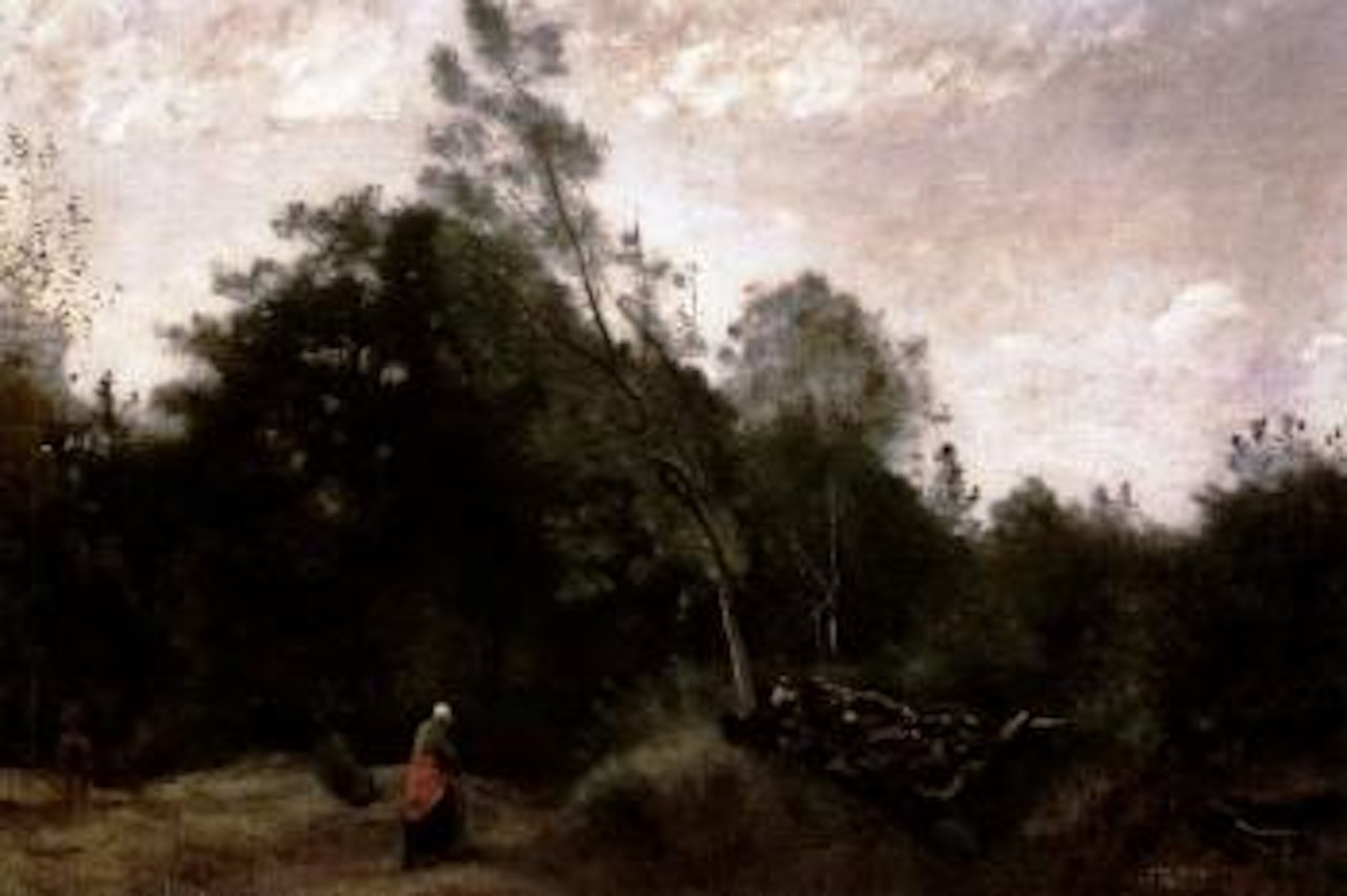Forest clearing in the Limousin by Jean Baptiste Camille Corot