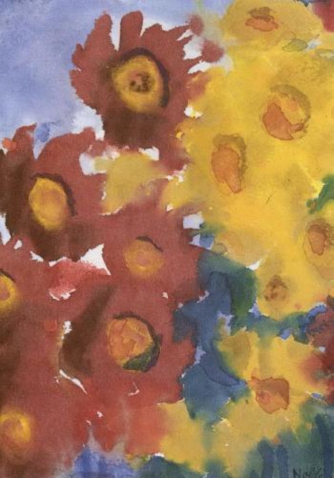 Flowers by Emil Nolde