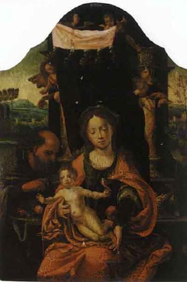 Holy Family by Attributed to Pieter Coecke van Aelst I