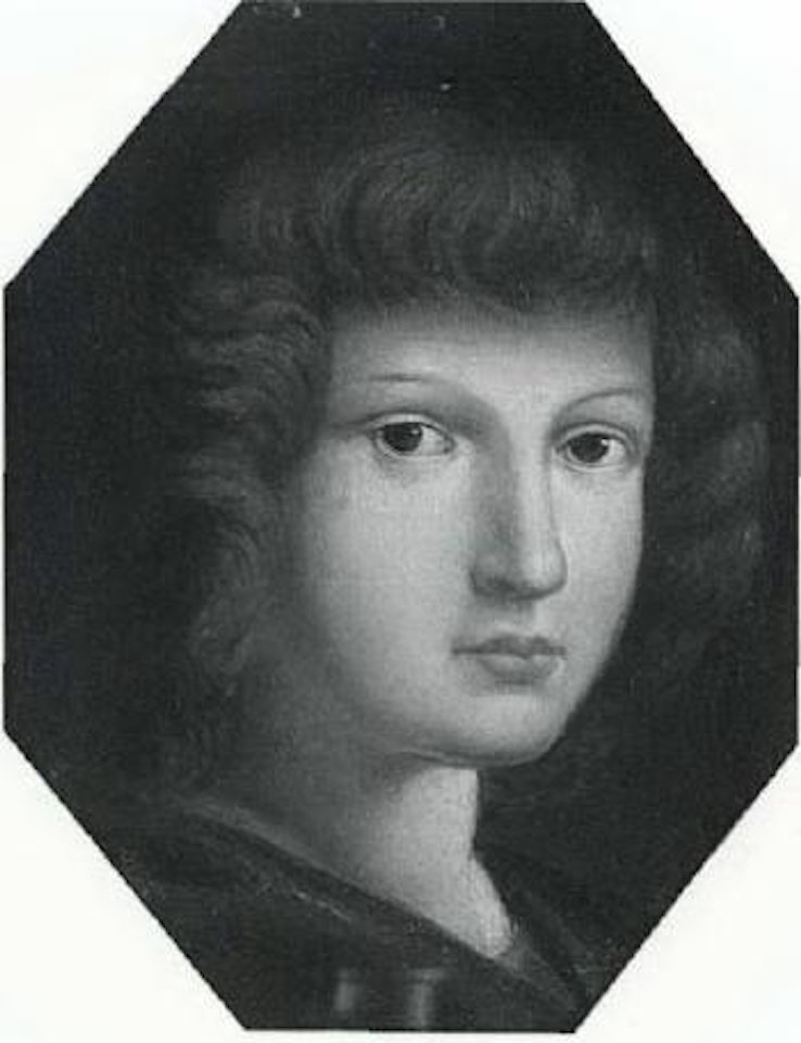 Head study of boy by Bronzino