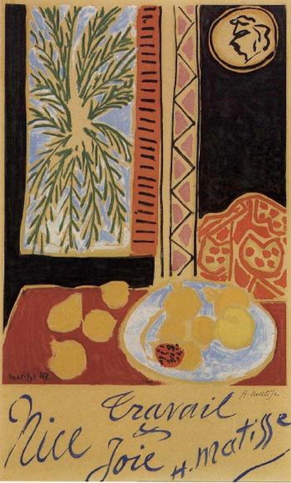Nice, travail et joie by Henri Matisse