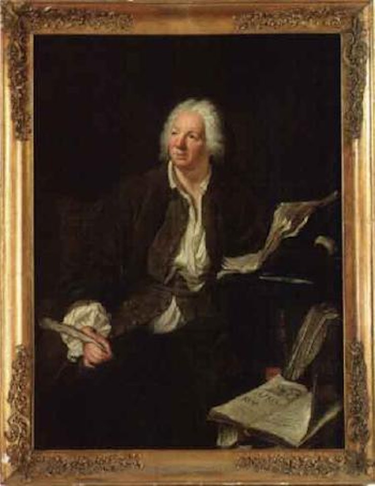 Portrait of learned man by French School