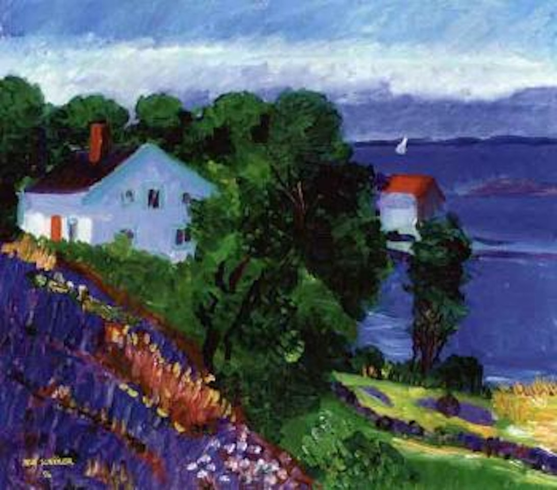 Summer by Koster fjord by Inge Schiöler