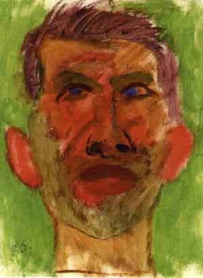 Self portrait by Ragnar Sandberg