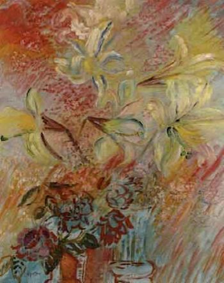 Lilies by Sigrid Hjertén