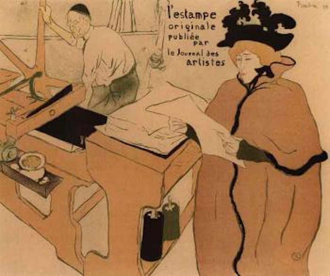 Couverture de l'estampe originale by Henri de Toulouse-Lautrec