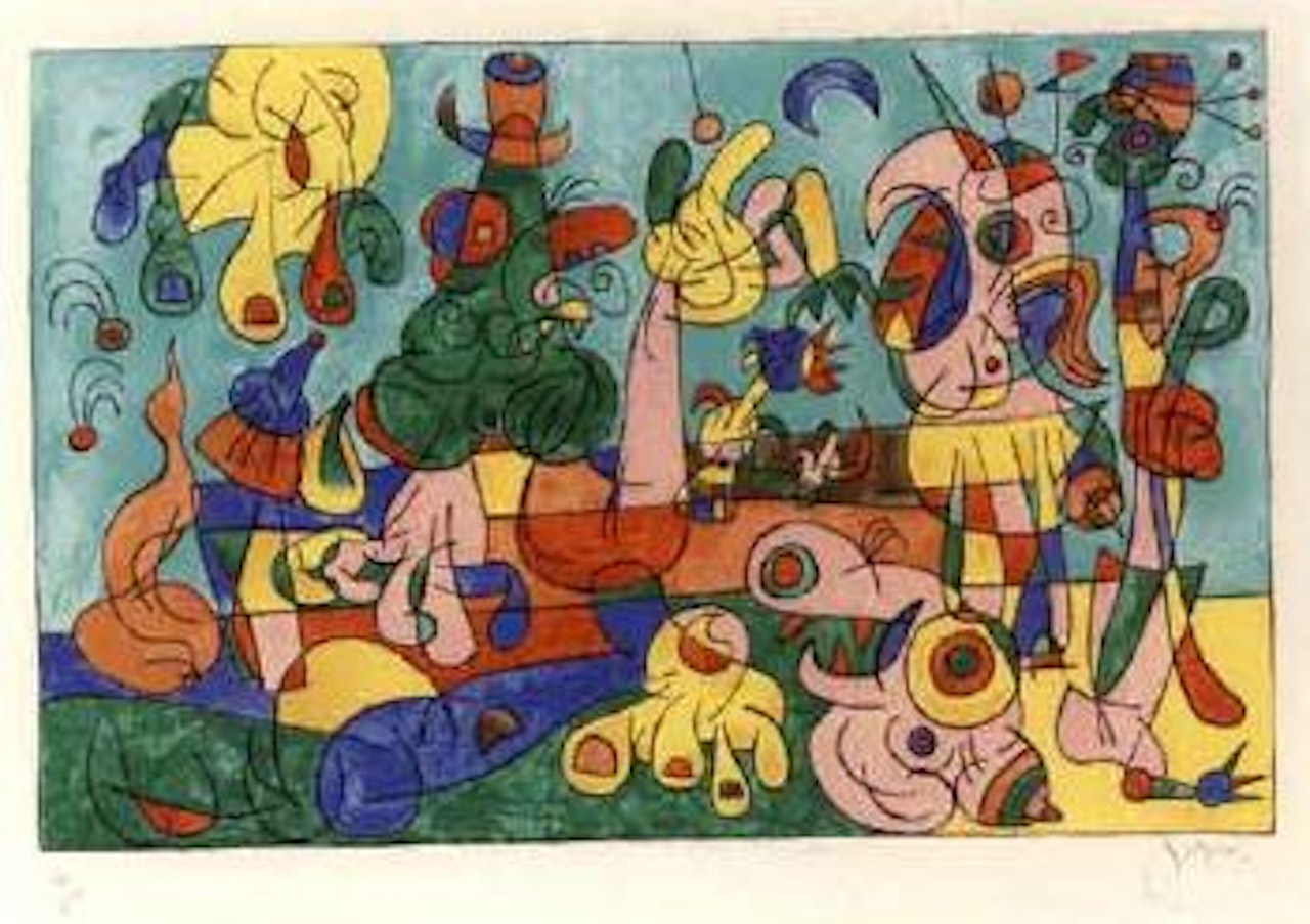From Ubu roi by Joan Miró