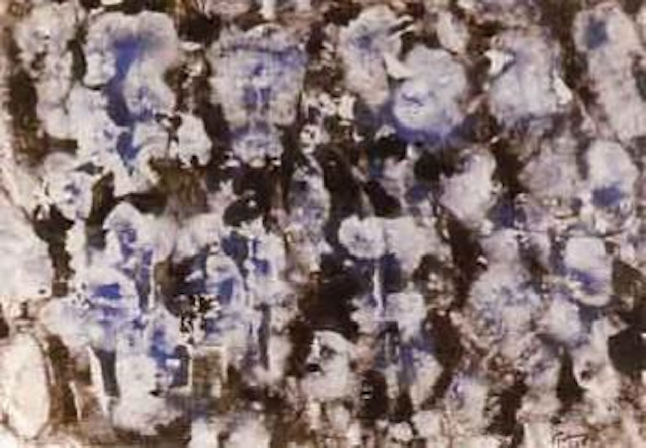 Untitled composition by Mark Tobey