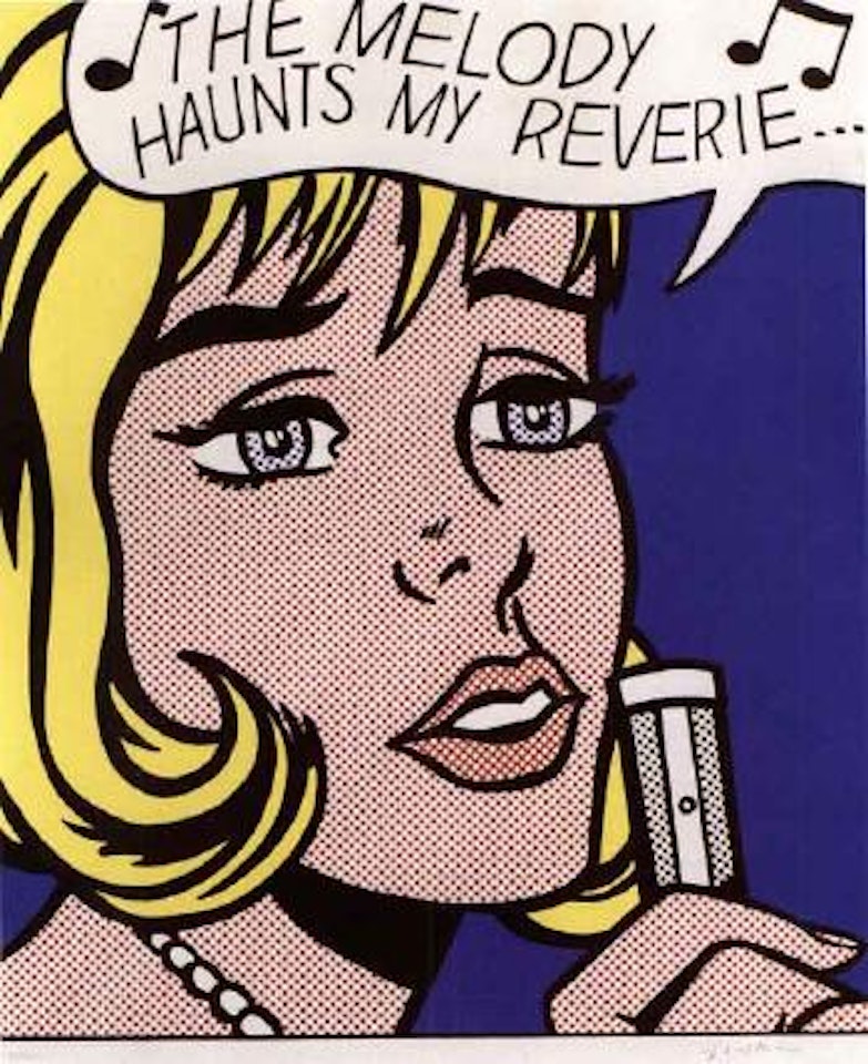 Reverie - from 11 Pop Artists Portfolio Volume II by Roy Lichtenstein
