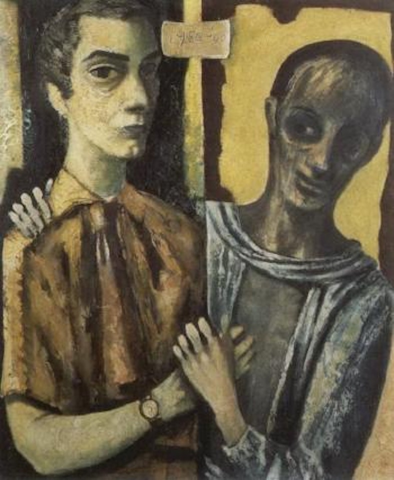 Double self-portrait by Daniel O'Neill