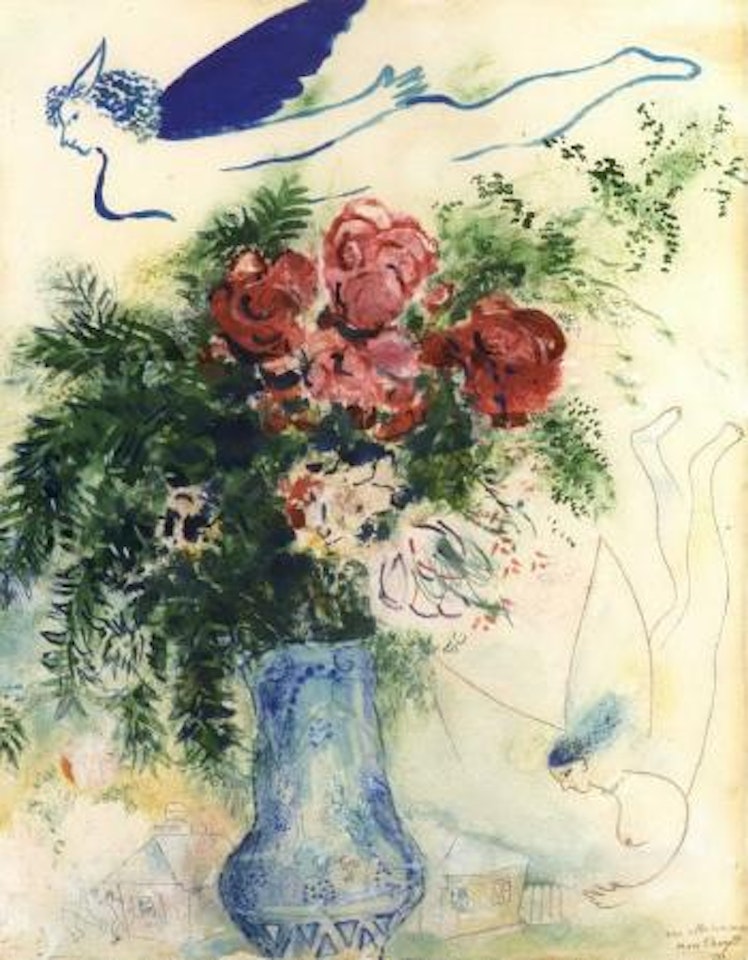 Vase de fleurs by Marc Chagall