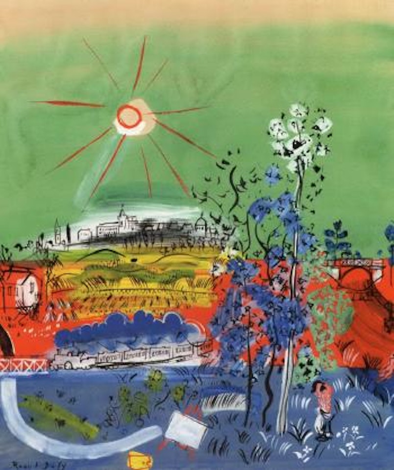Paysage compose by Raoul Dufy