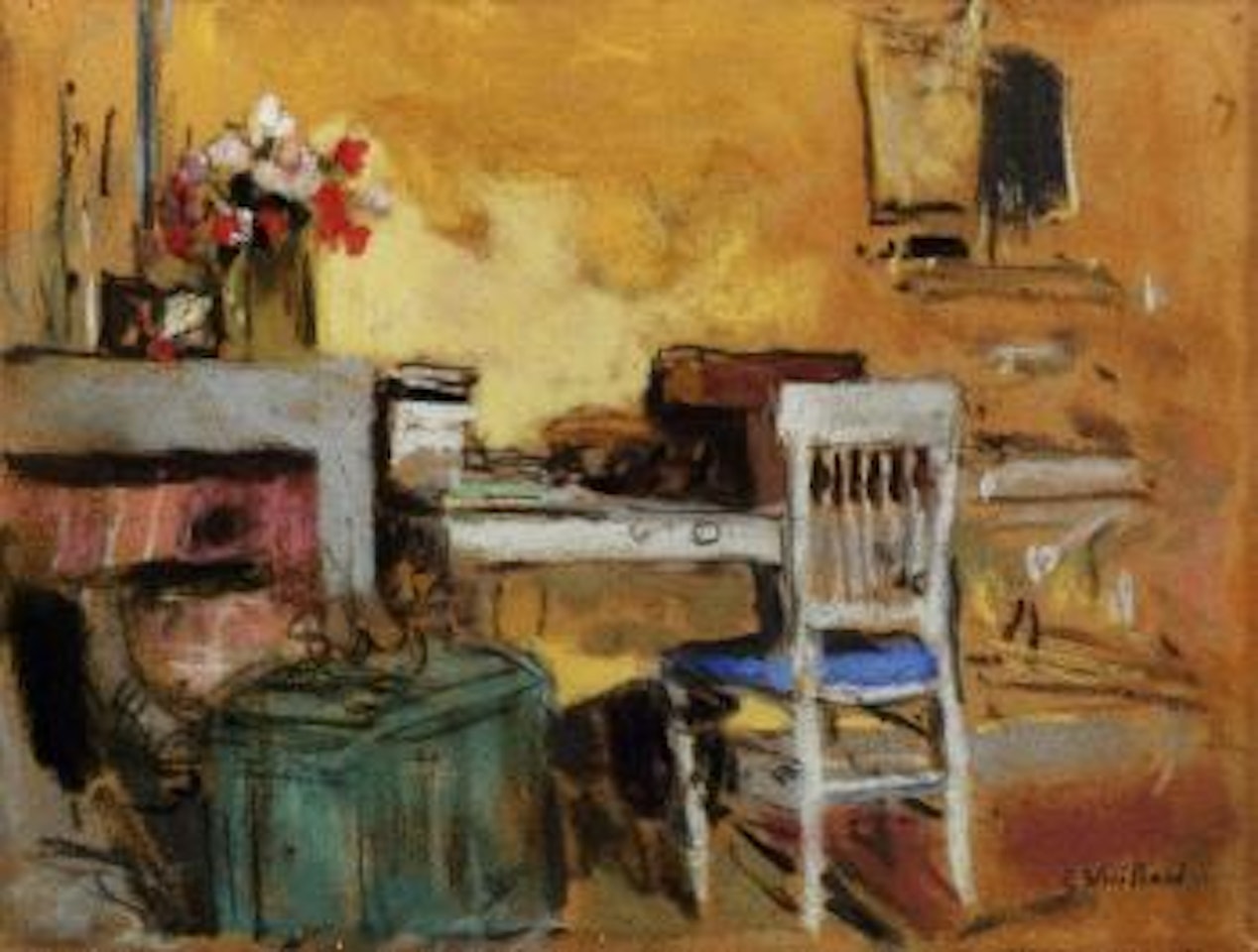 Le mirus dans la chambre de Vuillard by Édouard Vuillard