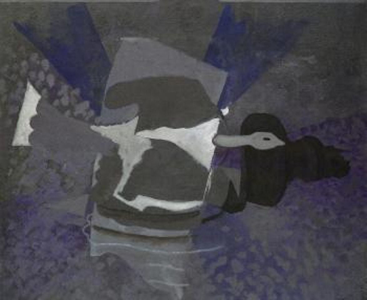 L'oiseau by Georges Braque