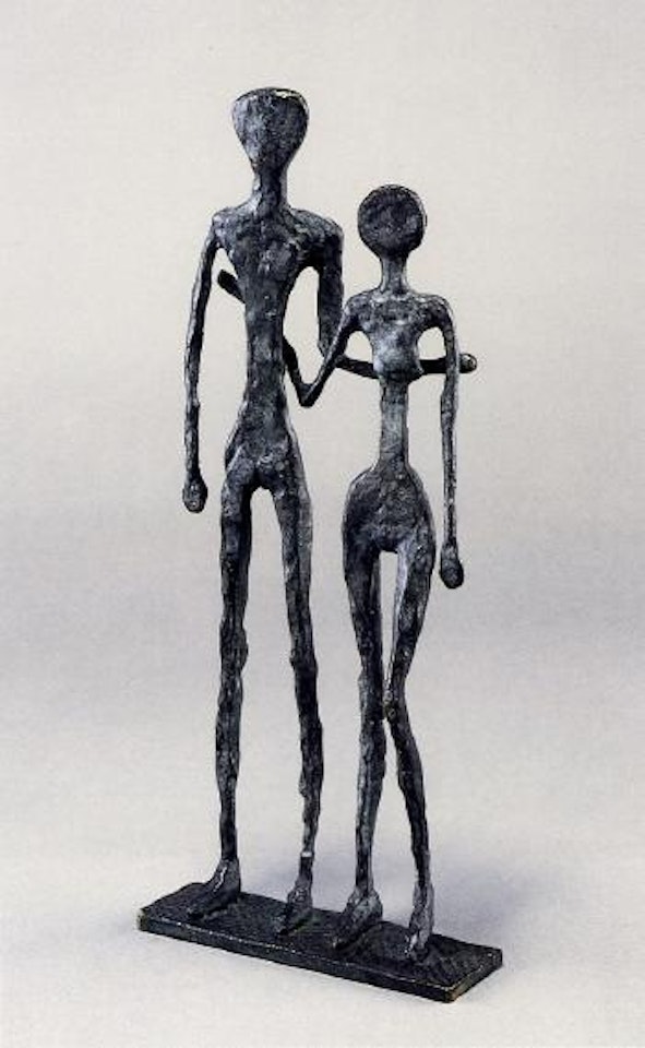 Couple d'equilibristes by Diego Giacometti