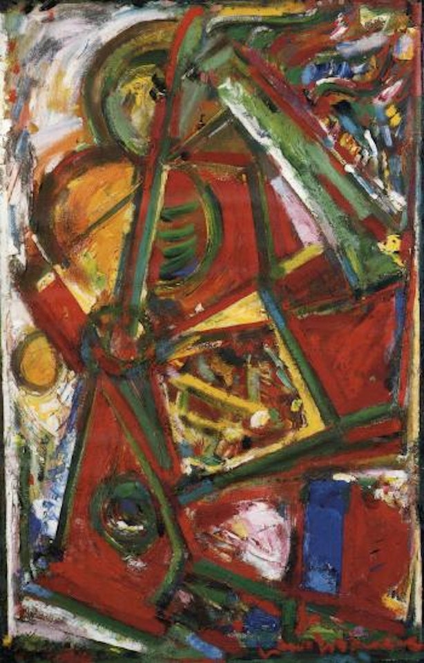 Scotch and Burgundy by Hans Hofmann