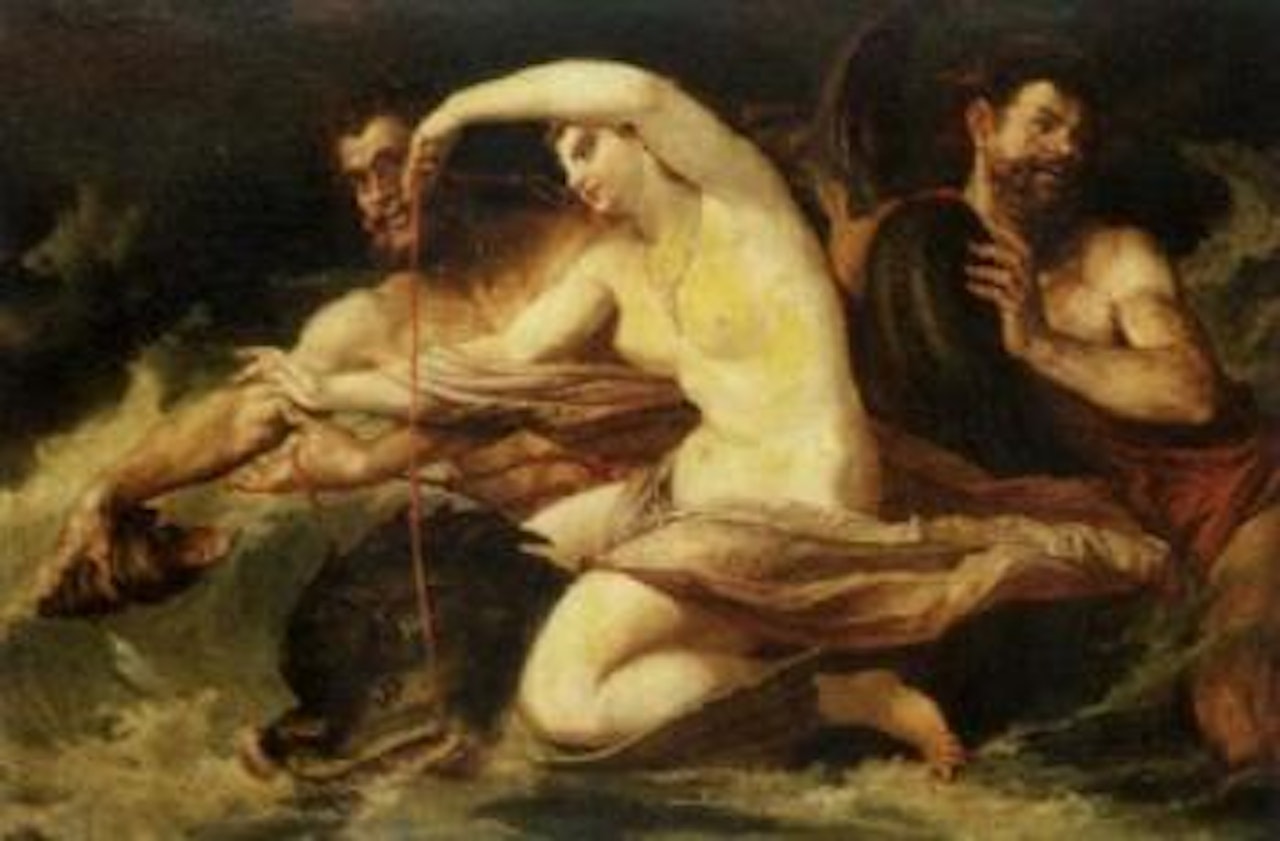 Neptune and Amphitrite by Continental School