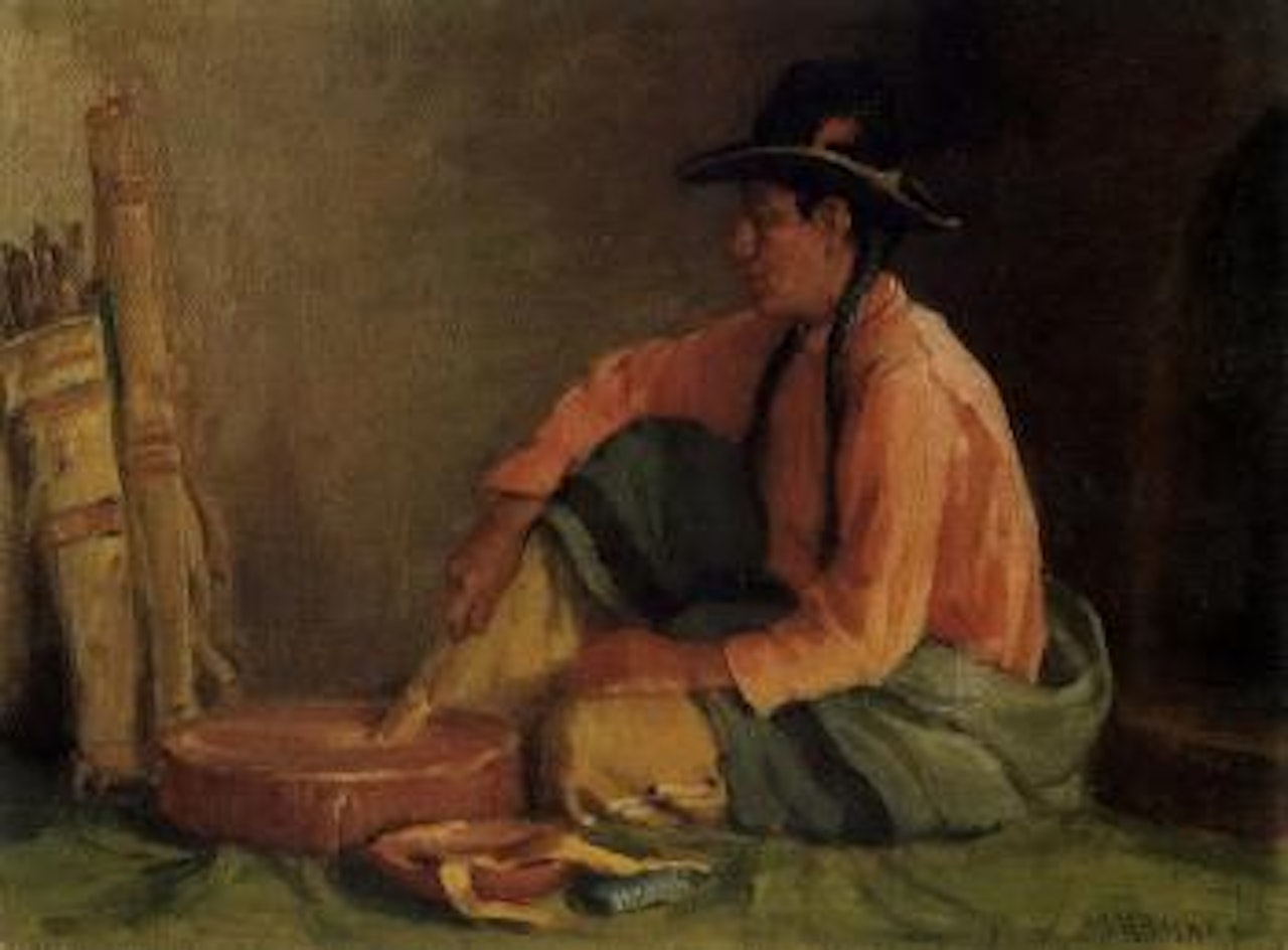 Drum beat by Joseph Henry Sharp