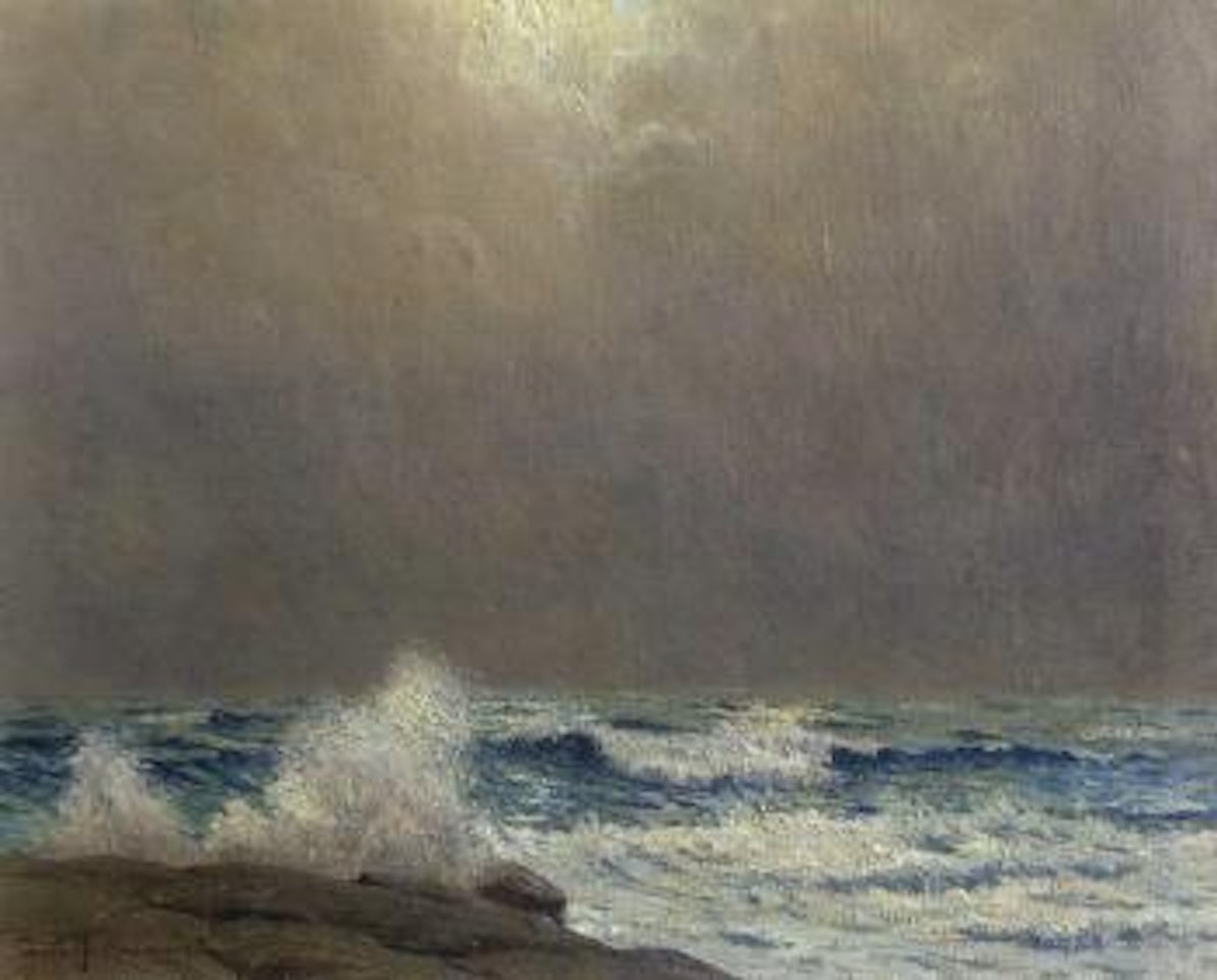 Opalescent sea by Granville Redmond