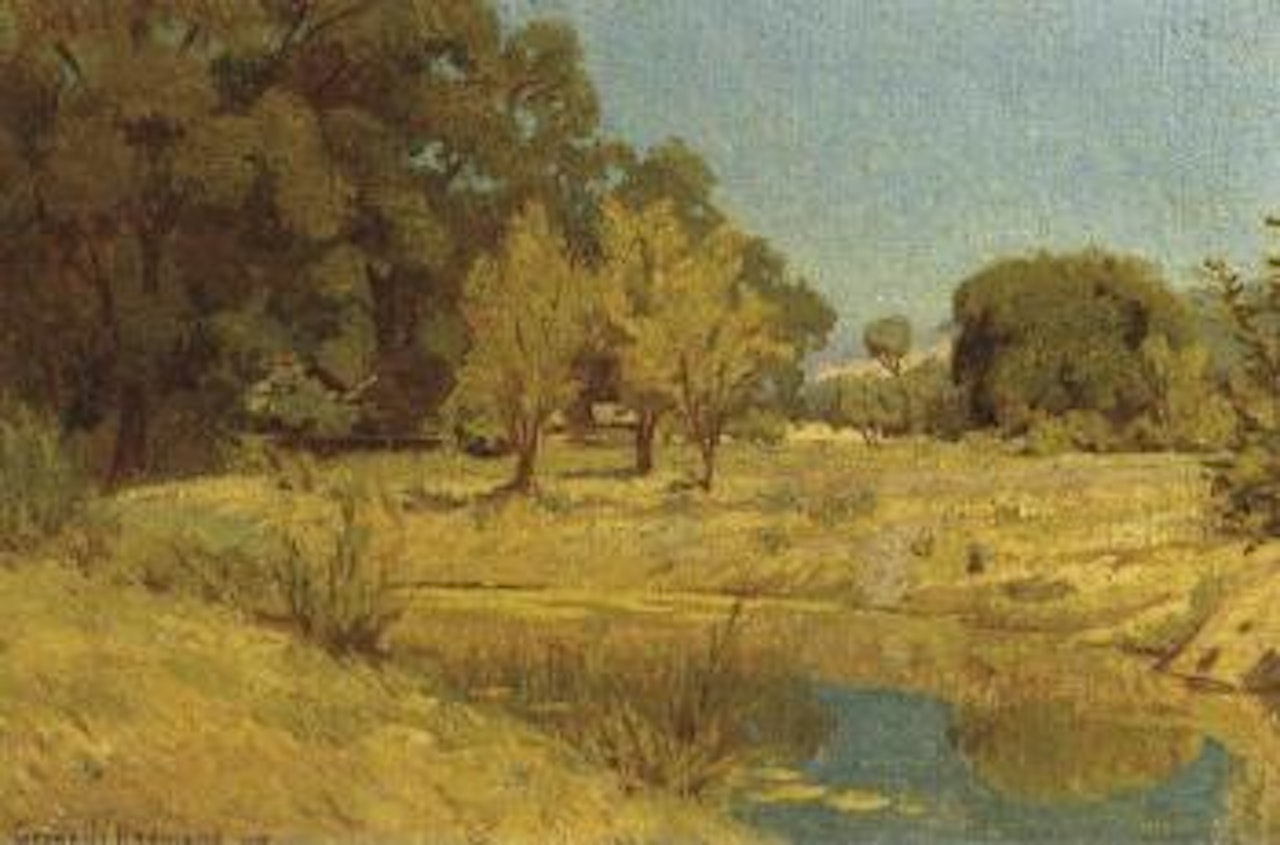 Valley ranch by Granville Redmond